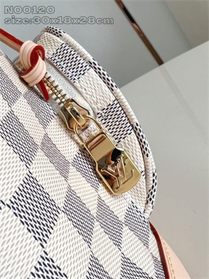 LV Montsouris PM Backpack Damier Azur Canvas N00120