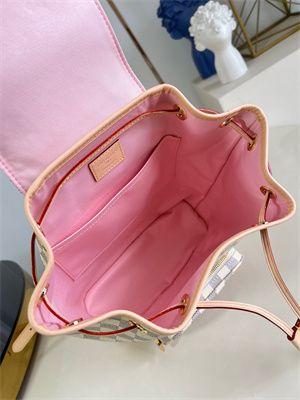 LV Montsouris PM Backpack Damier Azur Canvas N00120