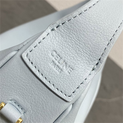 ce**e teen lulu in S*pple grained calfskin in glacier color