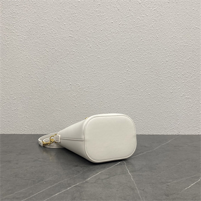 Ce**e mini bucket l0*ise in smooth calfskin rice color