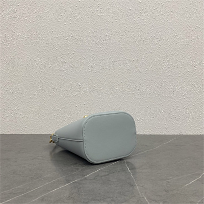 Ce**e mini bucket l0*ise in smooth calfskin ice blue color