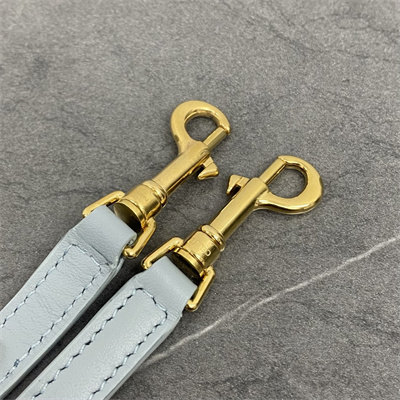 Ce**e mini bucket l0*ise in smooth calfskin ice blue color