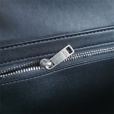 Ce**e classique triomphe bag in shiny calfskin all black color