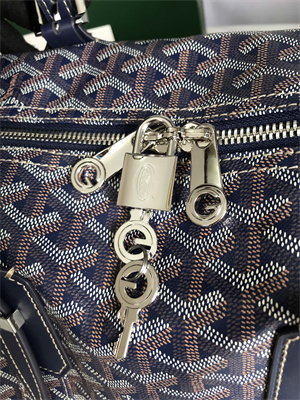 Go*ard boston 45 bag in Go*ardine canvas & cervon calfskin