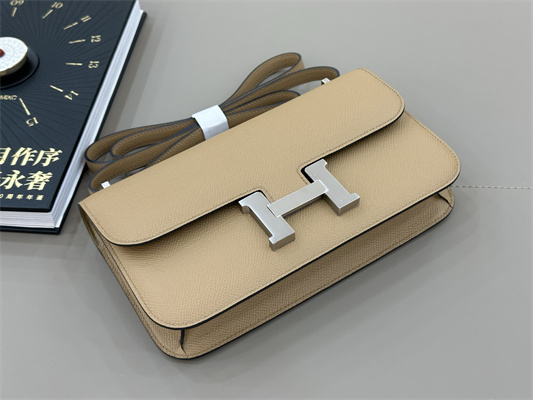 Constance Elan Epsom Leather Gold/Silver Tone Hardware Chai Color HS(With Mirror)