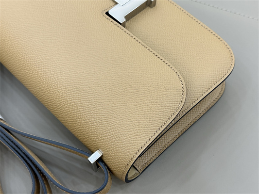 Constance Elan Epsom Leather Gold/Silver Tone Hardware Chai Color HS(With Mirror)