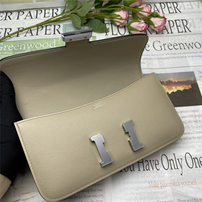 Constance Elan Epsom Leather Gold/Silver Tone Hardware Trench Color HS(With Mirror)