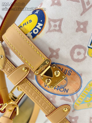 L.V SIDE TRUNK MM Monogram Dune coated canvas M14606