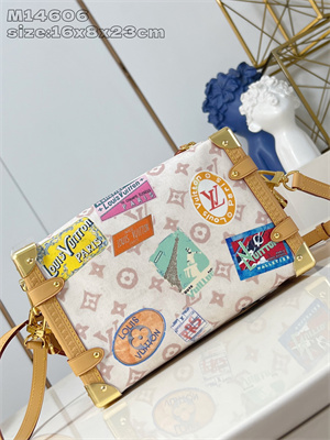 L.V SIDE TRUNK MM Monogram Dune coated canvas M14606