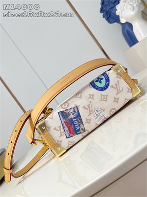 L.V SIDE TRUNK MM Monogram Dune coated canvas M14606