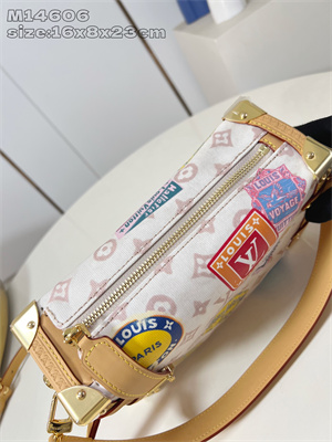 L.V SIDE TRUNK MM Monogram Dune coated canvas M14606