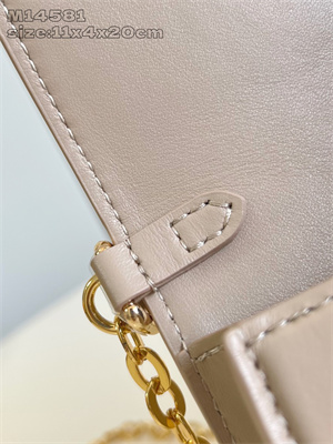 L.V Wallet On Chain LV Bloom Calfskin Leather Sand M14581