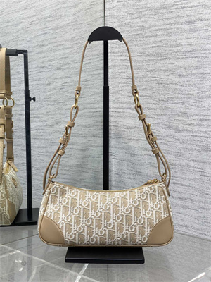 cd 30 montaigne wanderlust mini bag D*or oblique chambray with raffia effect and smooth calfskin nature