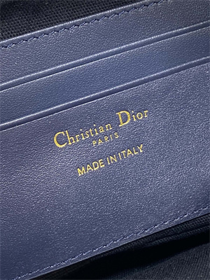 cd 30 montaigne wanderlust mini bag blue D*or oblique jacquard and smooth calfskin