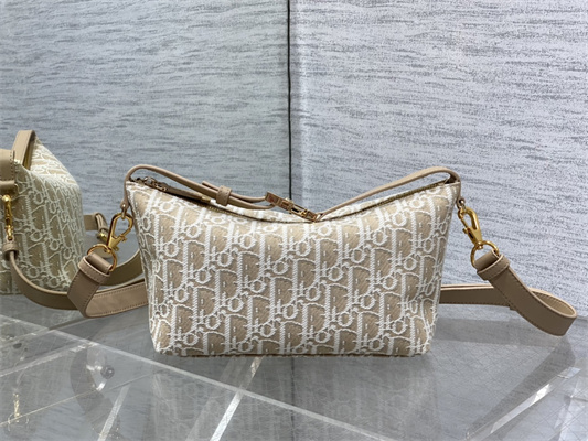 cd medium D*ortravel nomad pouch nature color D*or oblique jacquard