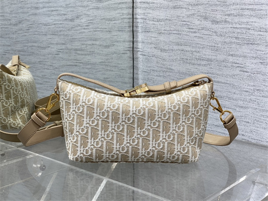 cd medium D*ortravel nomad pouch nature color D*or oblique jacquard