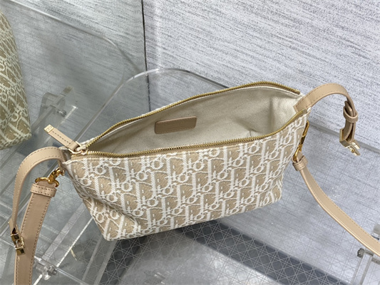 cd medium D*ortravel nomad pouch nature color D*or oblique jacquard