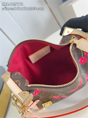 L.V X TM SIDE TRUNK MM Monogram Cherry coated canvas M14278