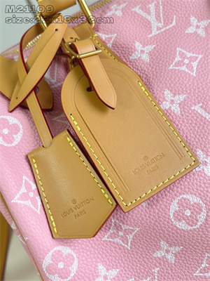 L.V Speedy P9 Bandoulière 30 Monogram Soft Calfskin Sakura Pink