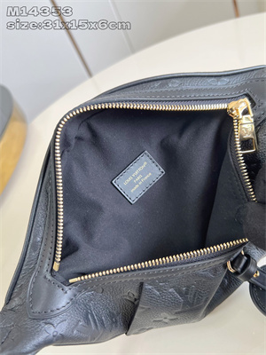 L.V High Rise PM Bumbag Monogram Empreinte Cowhide leather Black M14353