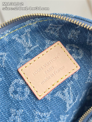 L.V Neverful MM Monogram Blue Denim M13192