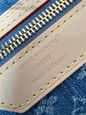 L.V Neverful MM Monogram Blue Denim M13192