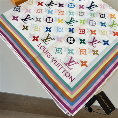 LV Square Silk Scarf 38554
