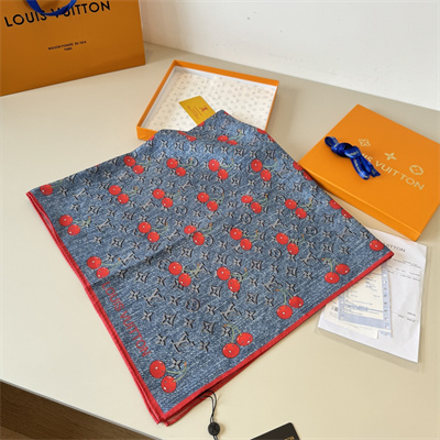 LV Square Silk Scarf 38568