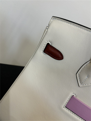 Birkin Colormatic Bag Swift Leather 25/30 Gold/Silver Hardware In Nata/Chai/Cuivre/Lime/Mauve Sylvester Color HS