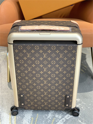 L.V Suitcase luggage Monogram Canvas & Calfskin