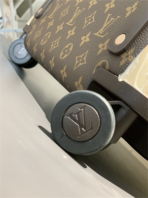 L.V Suitcase luggage Monogram Canvas & Calfskin