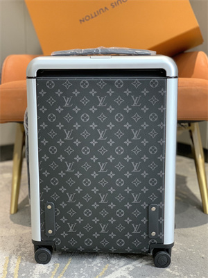L.V Suitcase luggage Monogram Eclipse Canvas & Calfskin