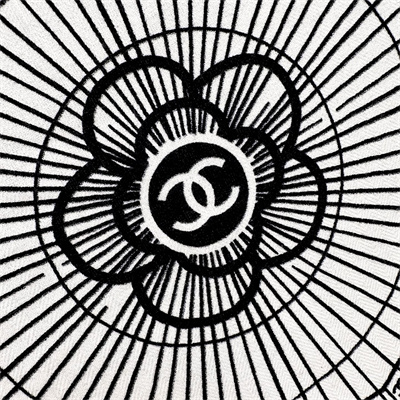 Ch*el cashmere/silk scarf 38927