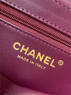 Cha.nel Mini Shopping Bag Kelly Bag Velvet Gold-Tone Metal AS4416