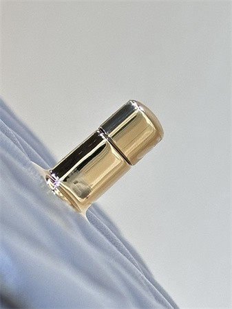 Ch*el small classic flap bag lambskin gold tone metal dk grey 01117 top