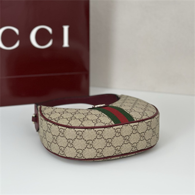 G*u*i ophidia gg small shoulder bag gg monogram canvas burgundy 838463