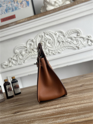 H**mes jypsiere togo leather silver tone metal gold color hs