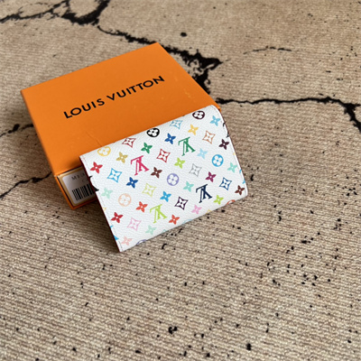 LV x TM Rosalie Coin Purse Monogram Canvas White Colorful M13399