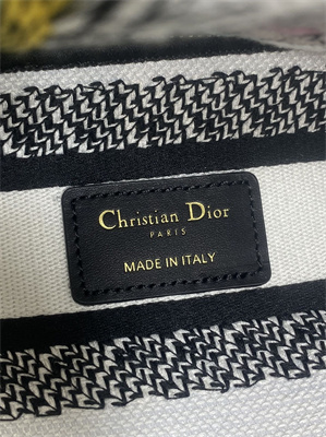 CD Medium Lady D-Lite Bag Embroidery White Multicolors