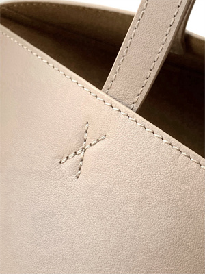 L0ew* medium puzzle fold tote in shinny calfskin