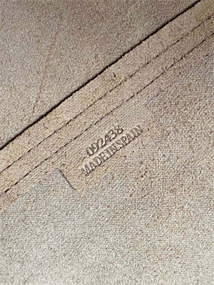 L0ew* medium puzzle fold tote in shinny calfskin