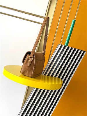 Y.S.L SOLFERINO Mini IN Suede CARAMEL COGNAC Color