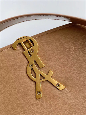 y.s.l solferino small in box Sa**t Lau*nt lt hazelnut color