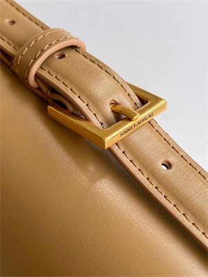 y.s.l solferino medium in box Sa**t Lau*nt lt hazelnut color